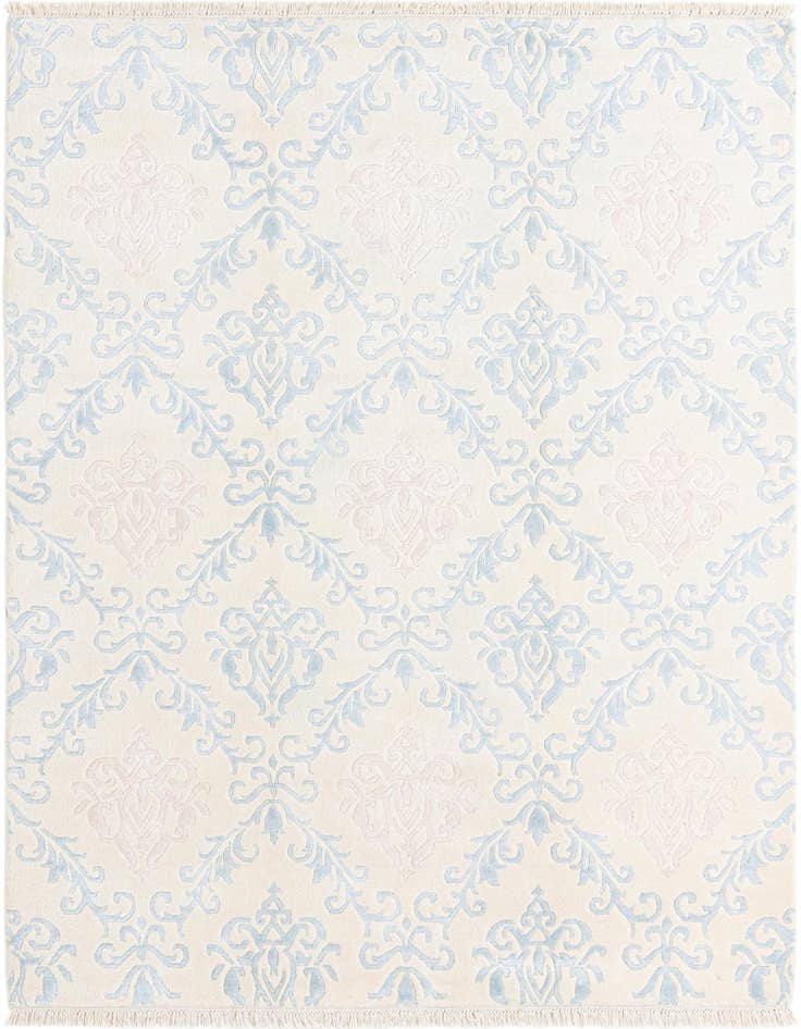 Detail image of 5' 7 x 7' 9 Hand Knotted Darya Wool Rug