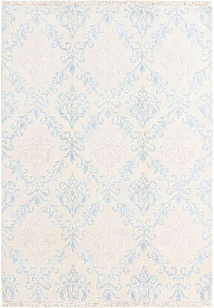 5' 7 x 7' 9 Hand Knotted Darya Wool Rug