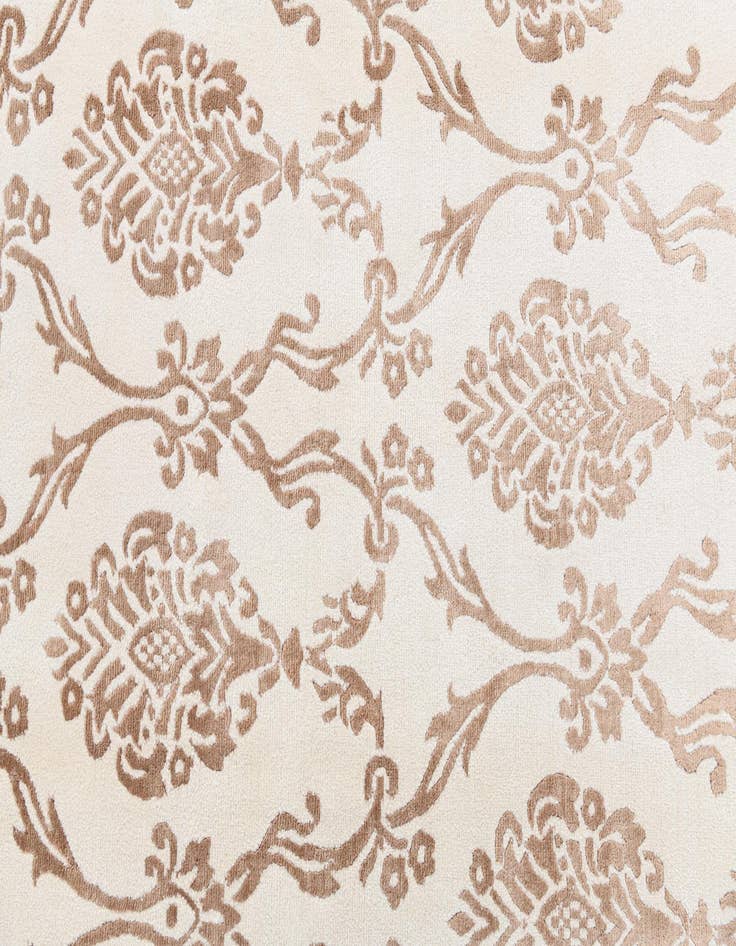 Detail image of 5' 9 x 8' 4  Hand Knotted Darya Wool Rug