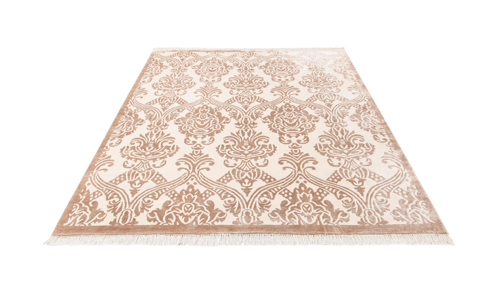 5' 9 x 8' Hand Knotted Darya Wool Rug