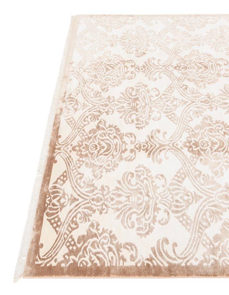 Detail image of 5' 9 x 8'  Hand Knotted Darya Wool Rug