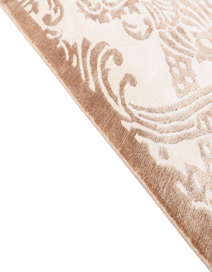 Detail image of 5' 9 x 8'  Hand Knotted Darya Wool Rug