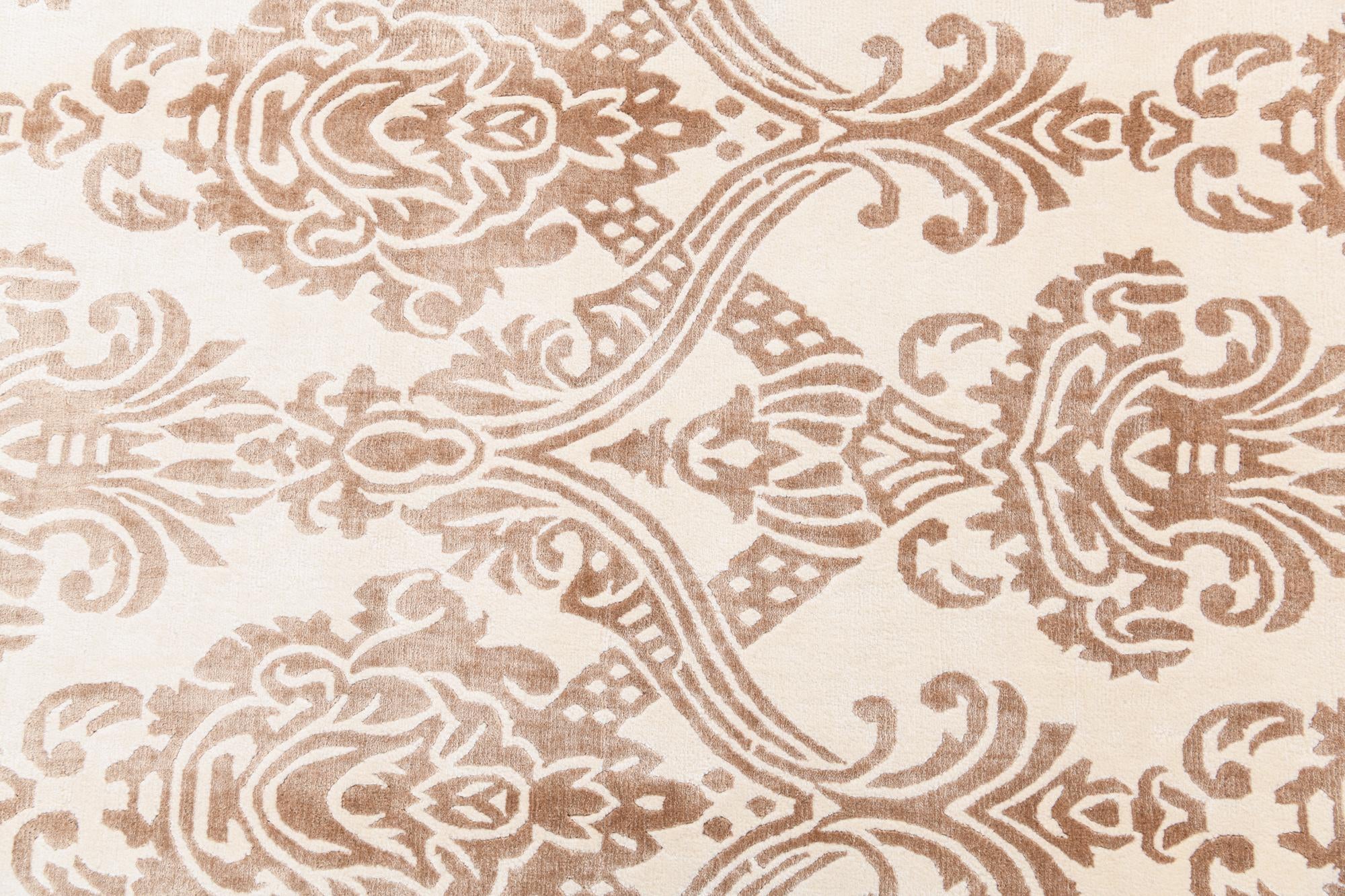 5' 9 x 8' Hand Knotted Darya Wool Rug