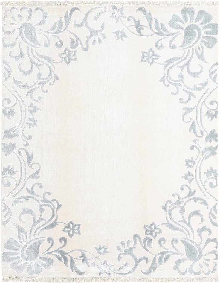 Detail image of 5' 6 x 7' 10 Hand Knotted Darya Wool Rug