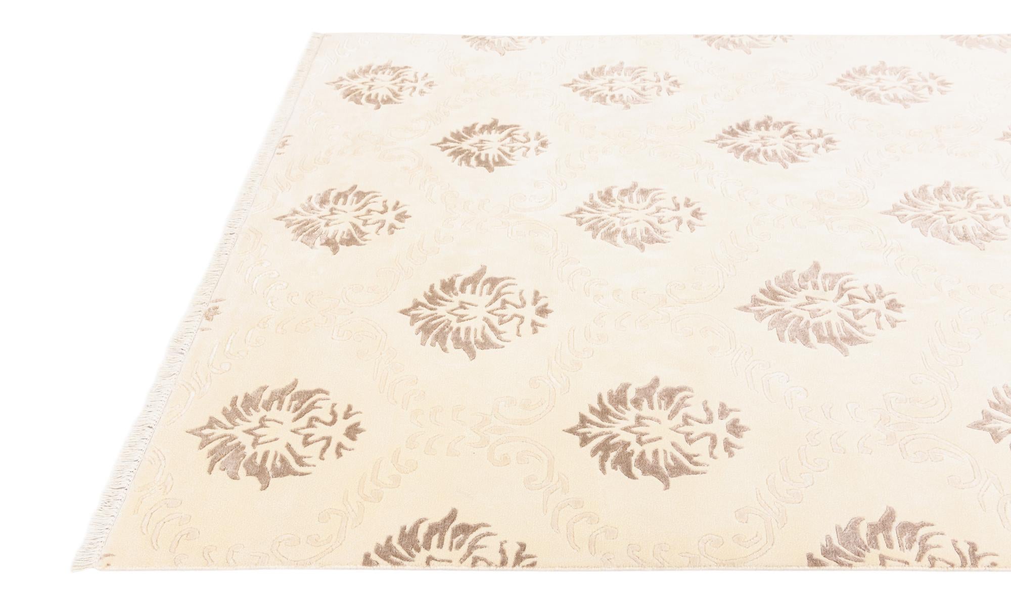 5' 7 x 7' 10 Hand Knotted Darya Wool Rug