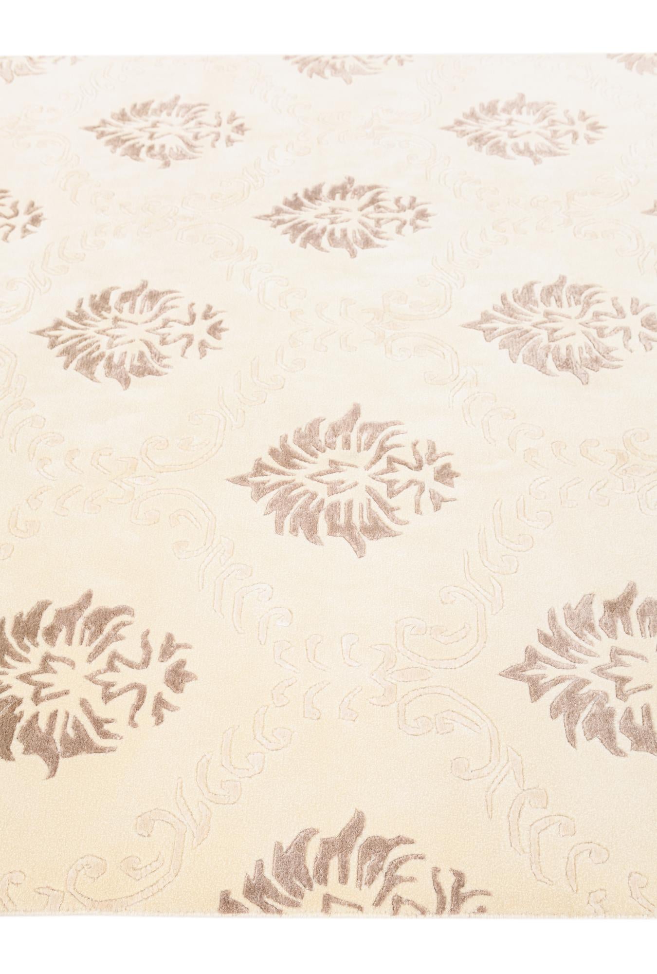 5' 7 x 7' 10 Hand Knotted Darya Wool Rug