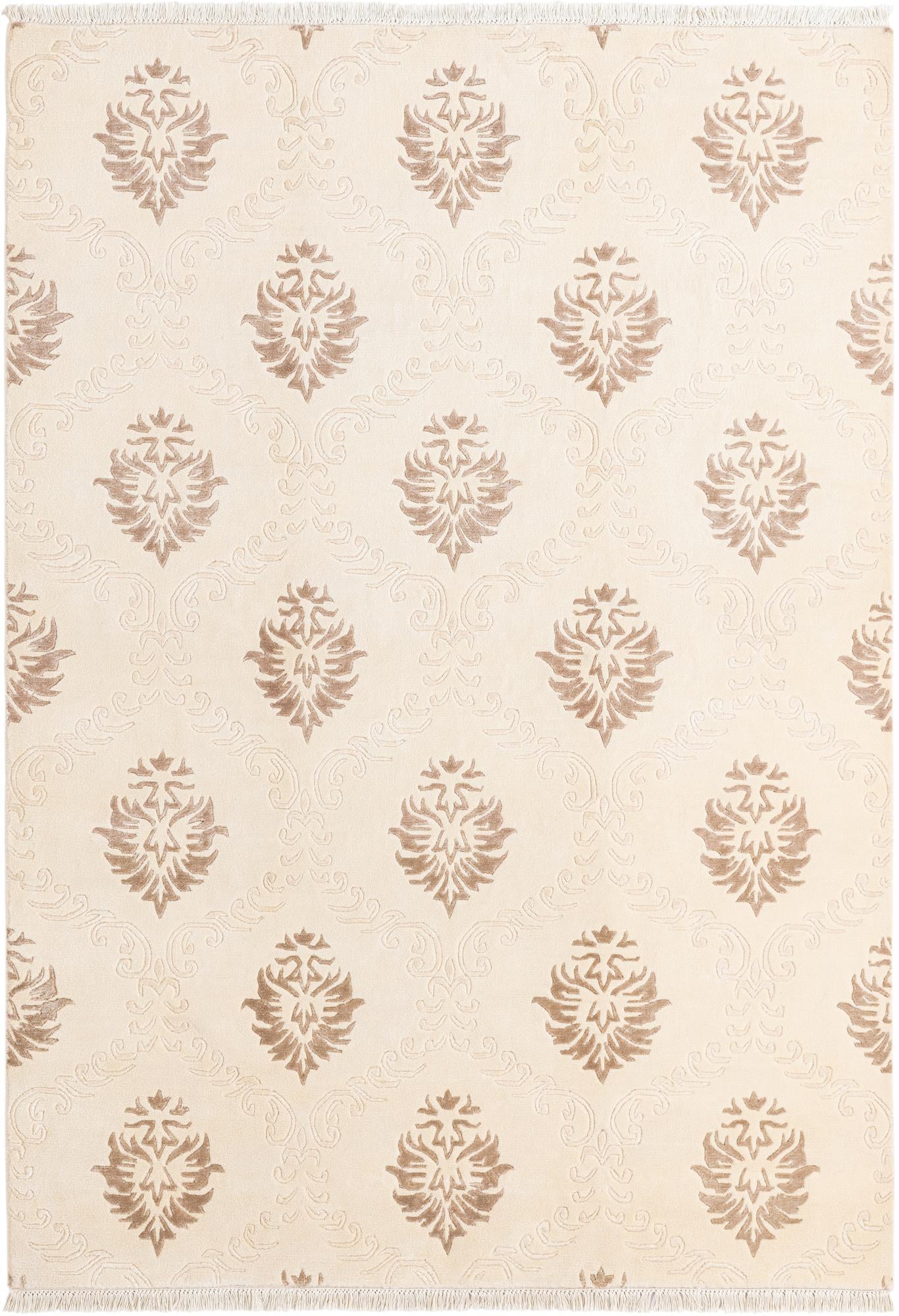 5' 7 x 7' 10 Hand Knotted Darya Wool Rug
