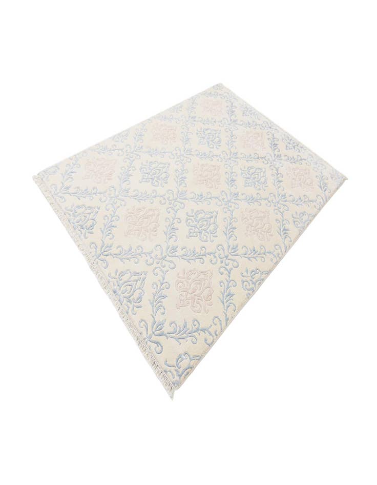 Detail image of 5' 7 x 7' 10  Hand Knotted Darya Wool Rug