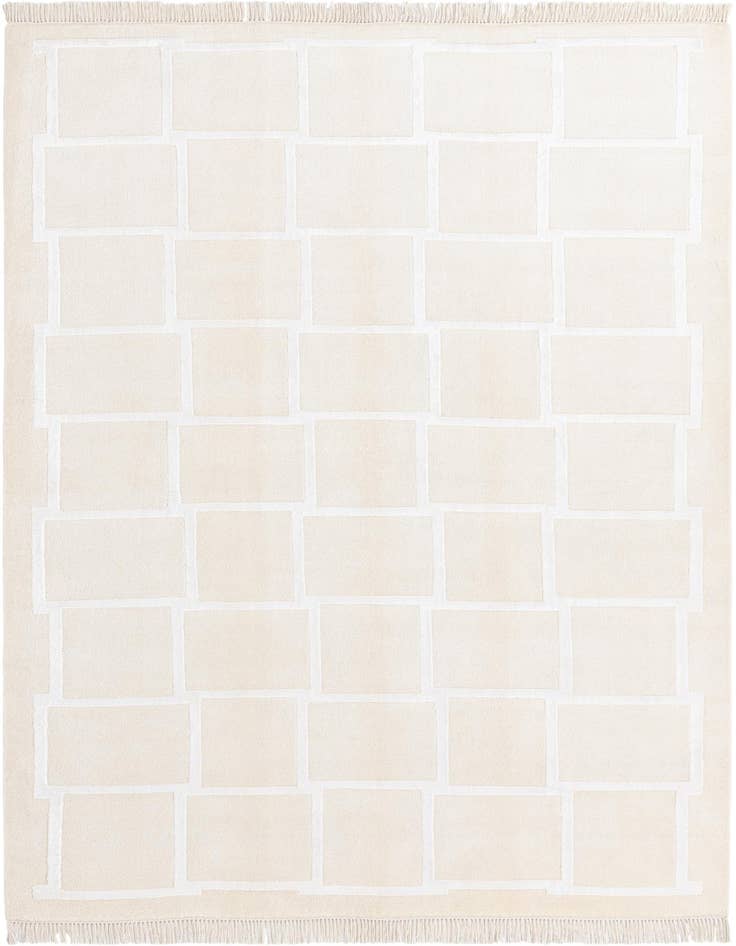Detail image of 5' 9 x 8' Hand Knotted Darya Wool Rug