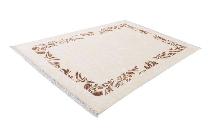 5' 9 x 8' Hand Knotted Darya Wool Rug