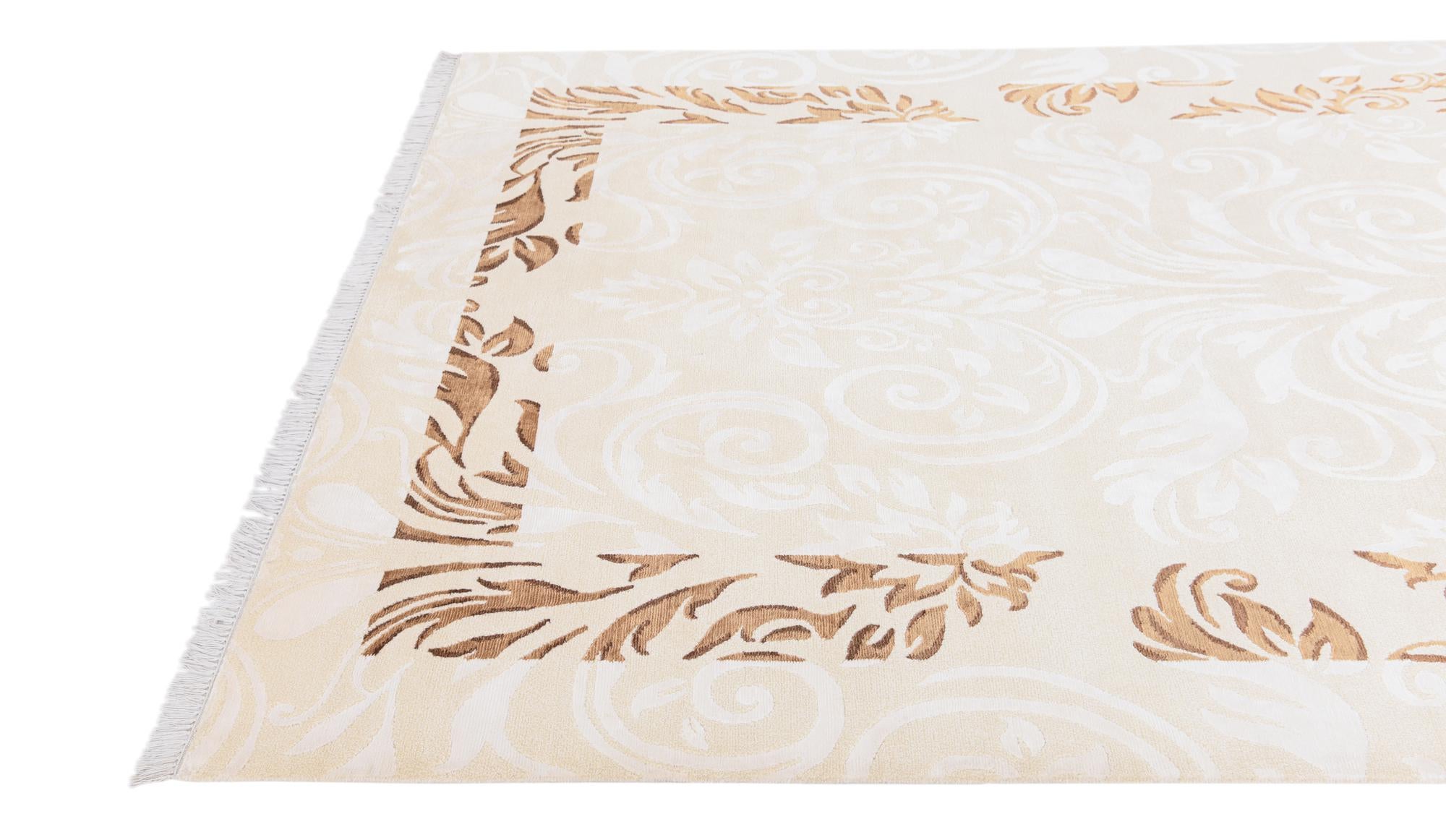 5' 9 x 8' Hand Knotted Darya Wool Rug