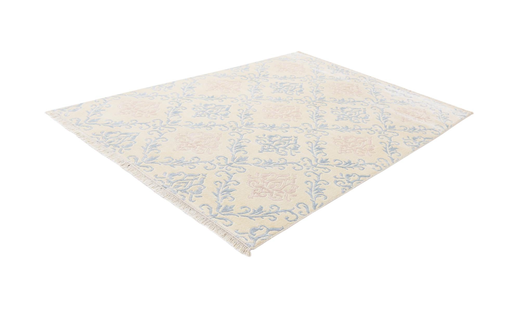 5' 6 x 7' 10 Hand Knotted Darya Wool Rug