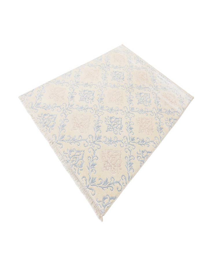 Detail image of 5' 6 x 7' 10  Hand Knotted Darya Wool Rug