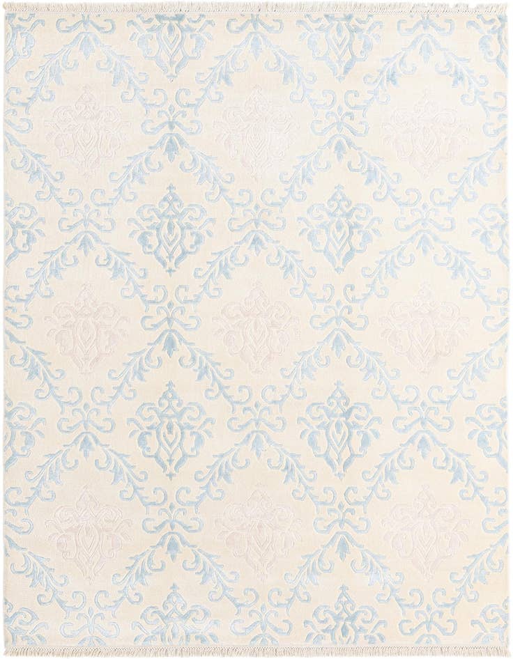 Detail image of 5' 6 x 7' 10 Hand Knotted Darya Wool Rug