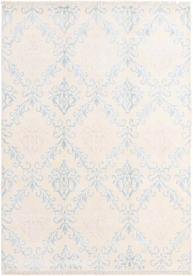 Detail image of 5' 6 x 7' 10 Hand Knotted Darya Wool Rug