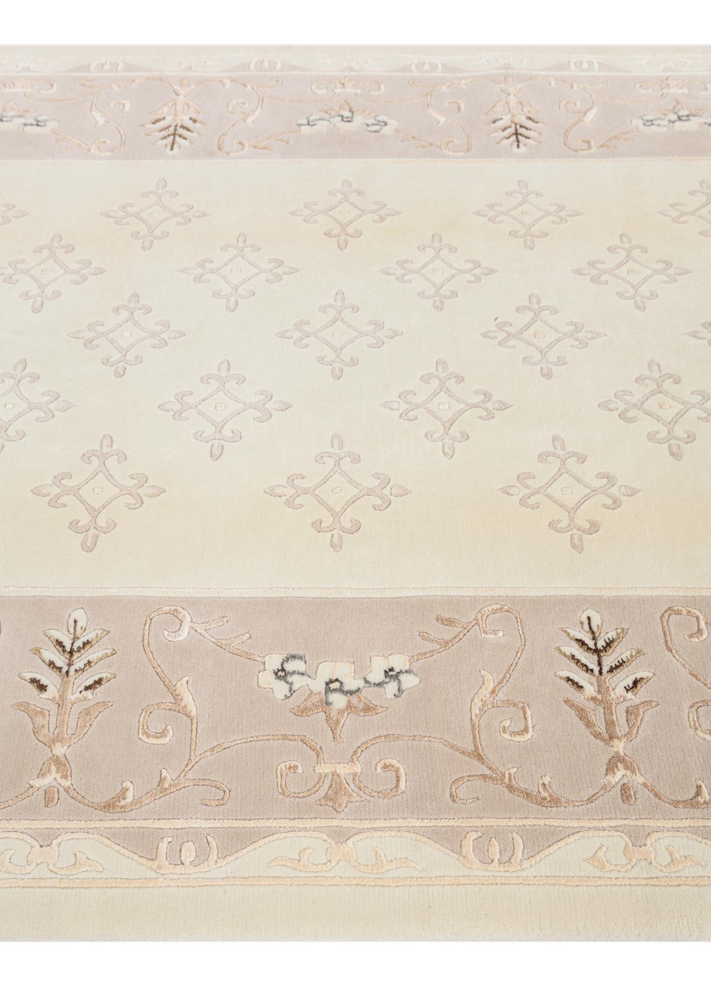 5' 7 x 8' Hand Knotted Darya Wool Rug