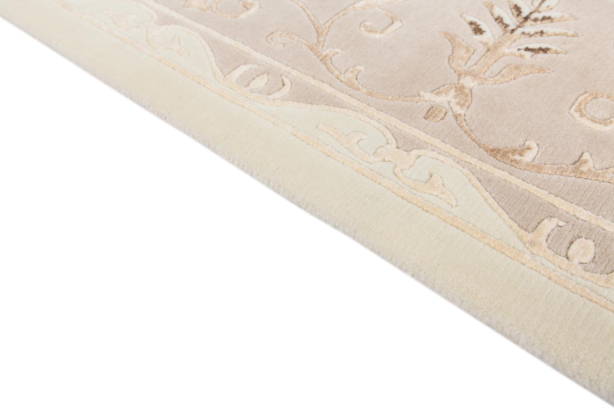 5' 7 x 8' Hand Knotted Darya Wool Rug