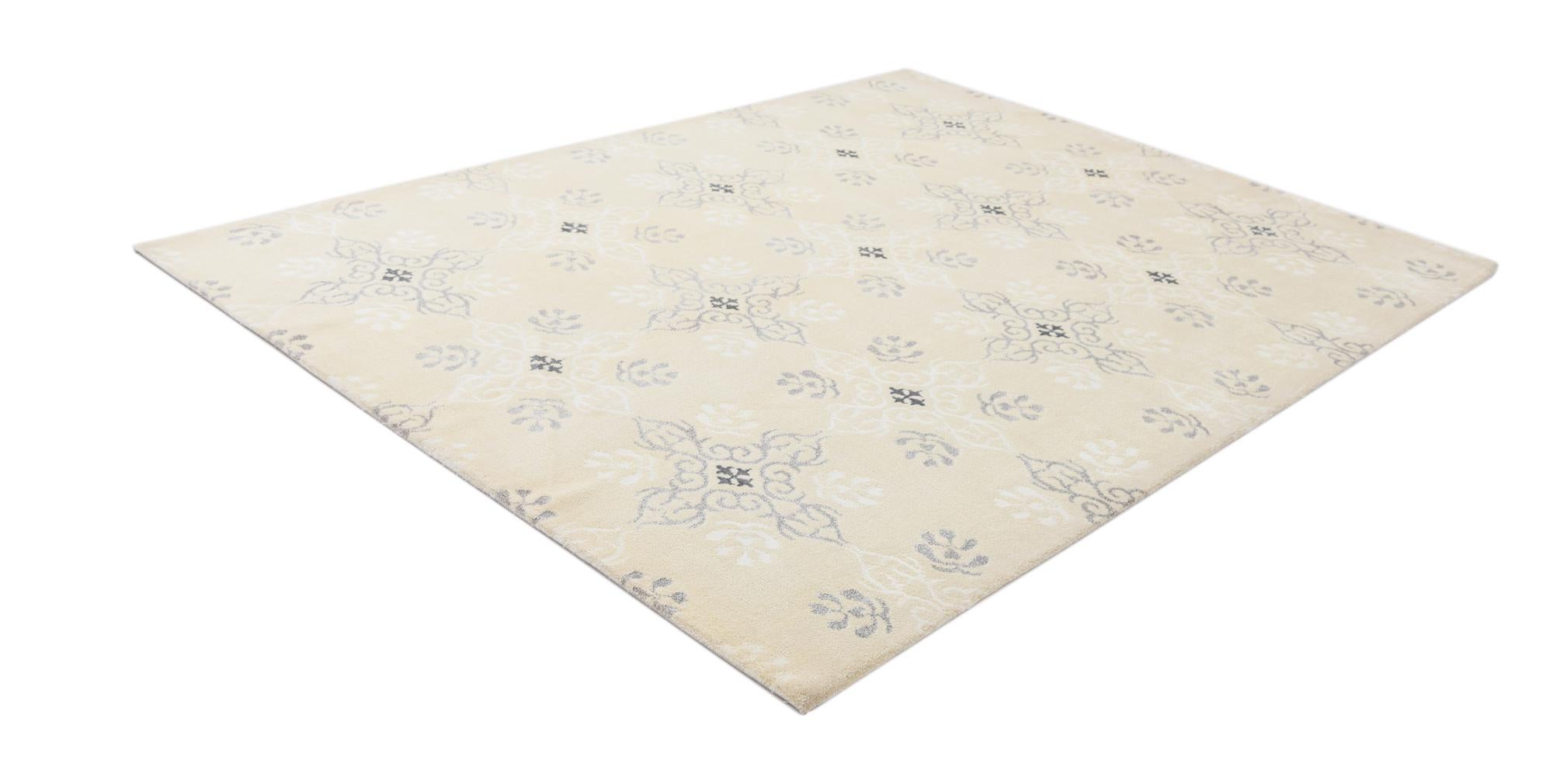 6' 1 x 8' Hand Knotted Darya Wool Rug