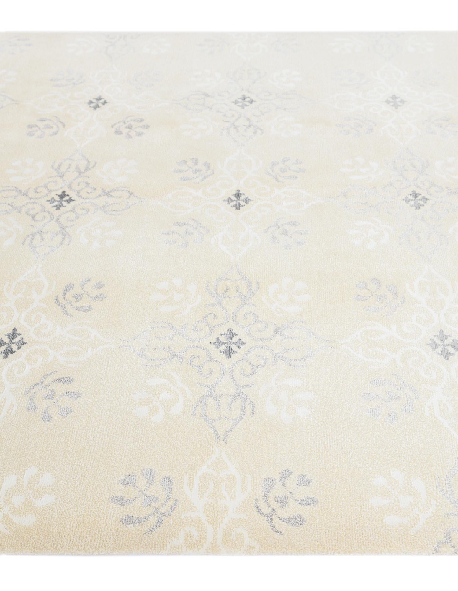 6' 1 x 8' Hand Knotted Darya Wool Rug
