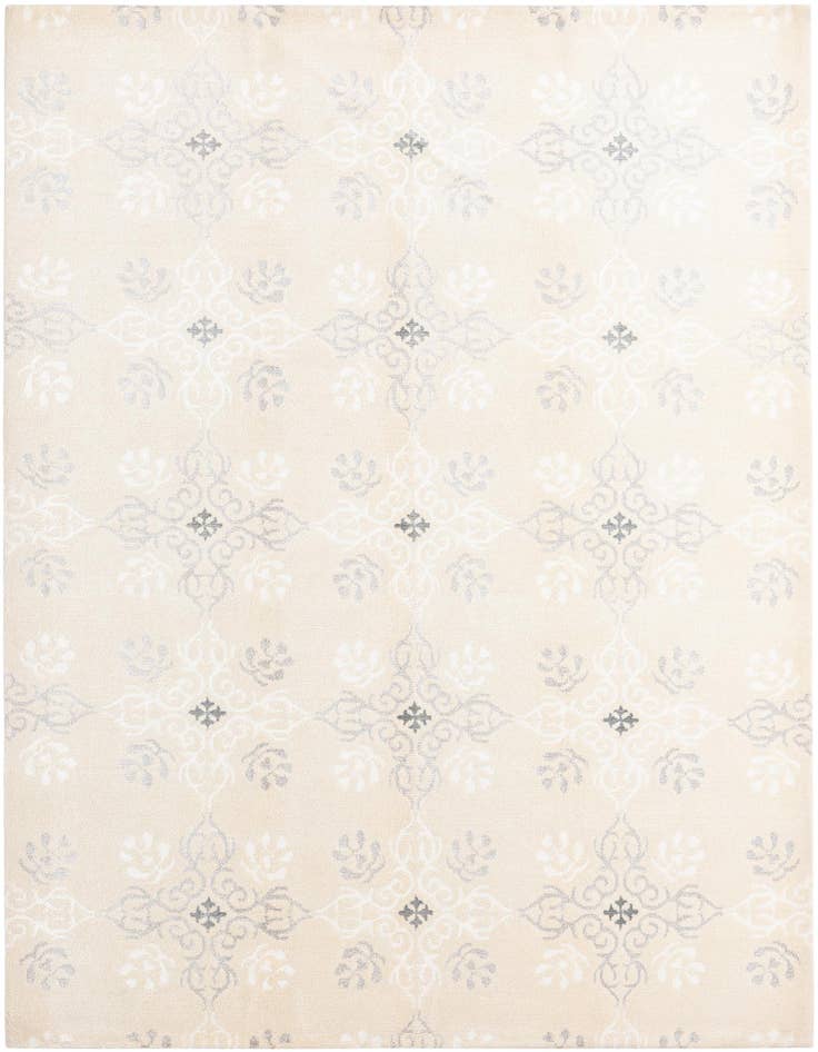 Detail image of 6' 1 x 8' Hand Knotted Darya Wool Rug