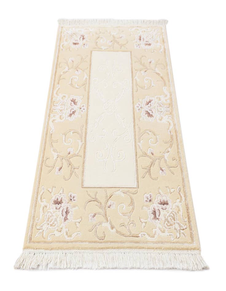 Detail image of 2' 9 x 5'  Hand Knotted Darya Wool Rug