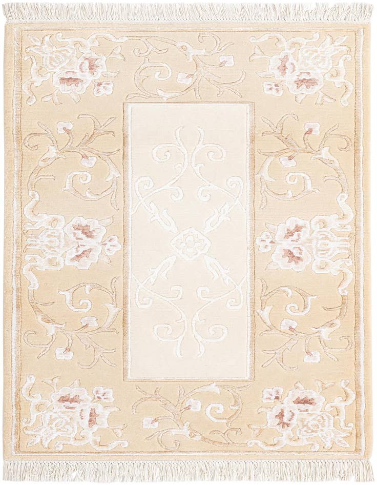 Detail image of 2' 9 x 5' Hand Knotted Darya Wool Rug