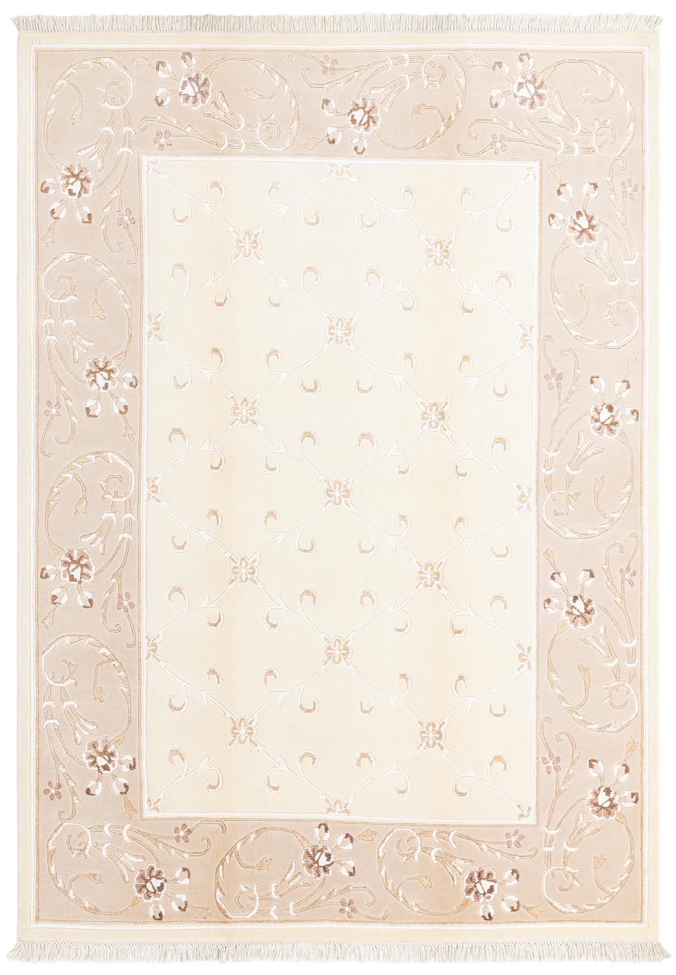 5' 9 x 8' Hand Knotted Darya Wool Rug
