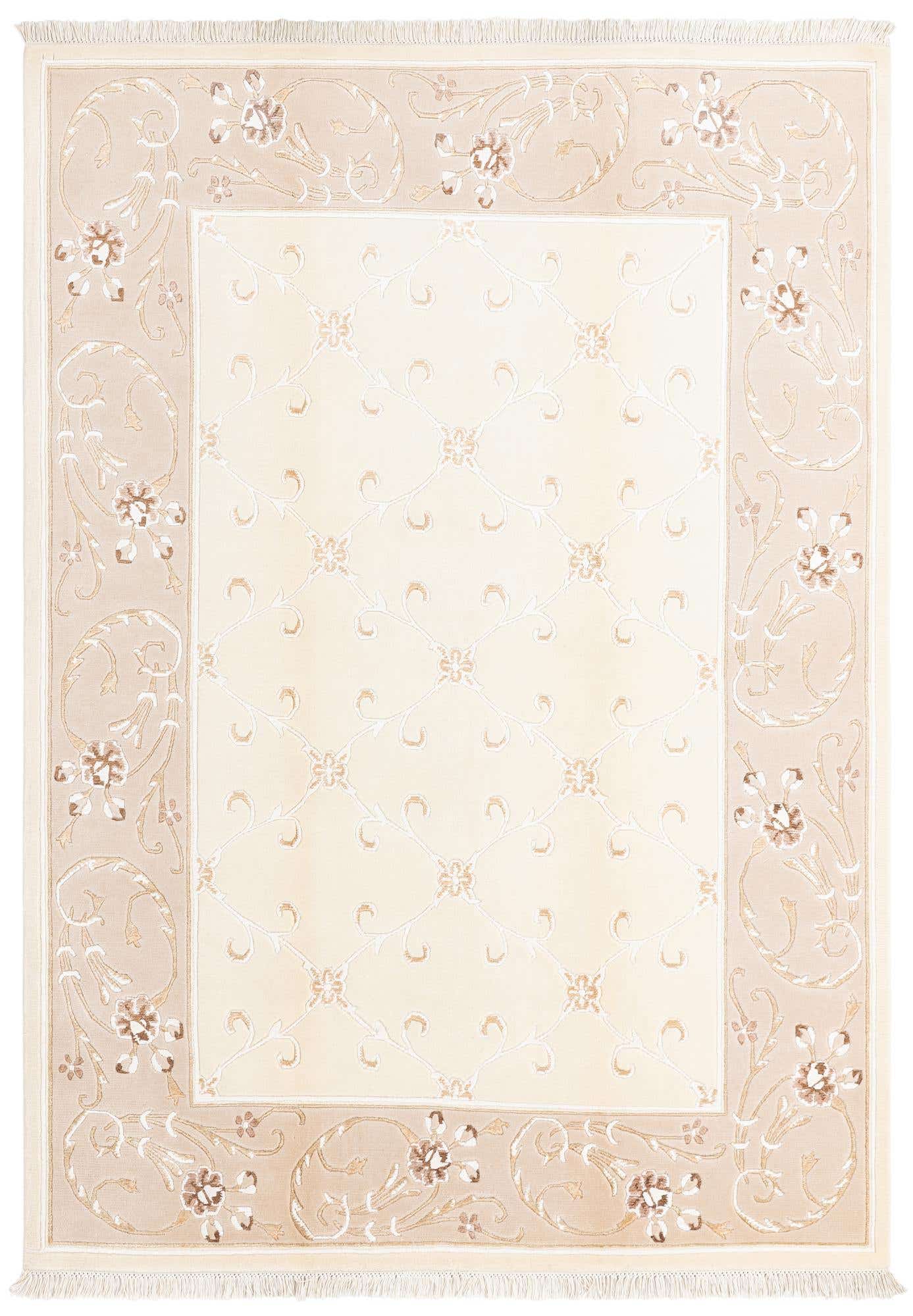 5' 9 x 8' Hand Knotted Darya Wool Rug
