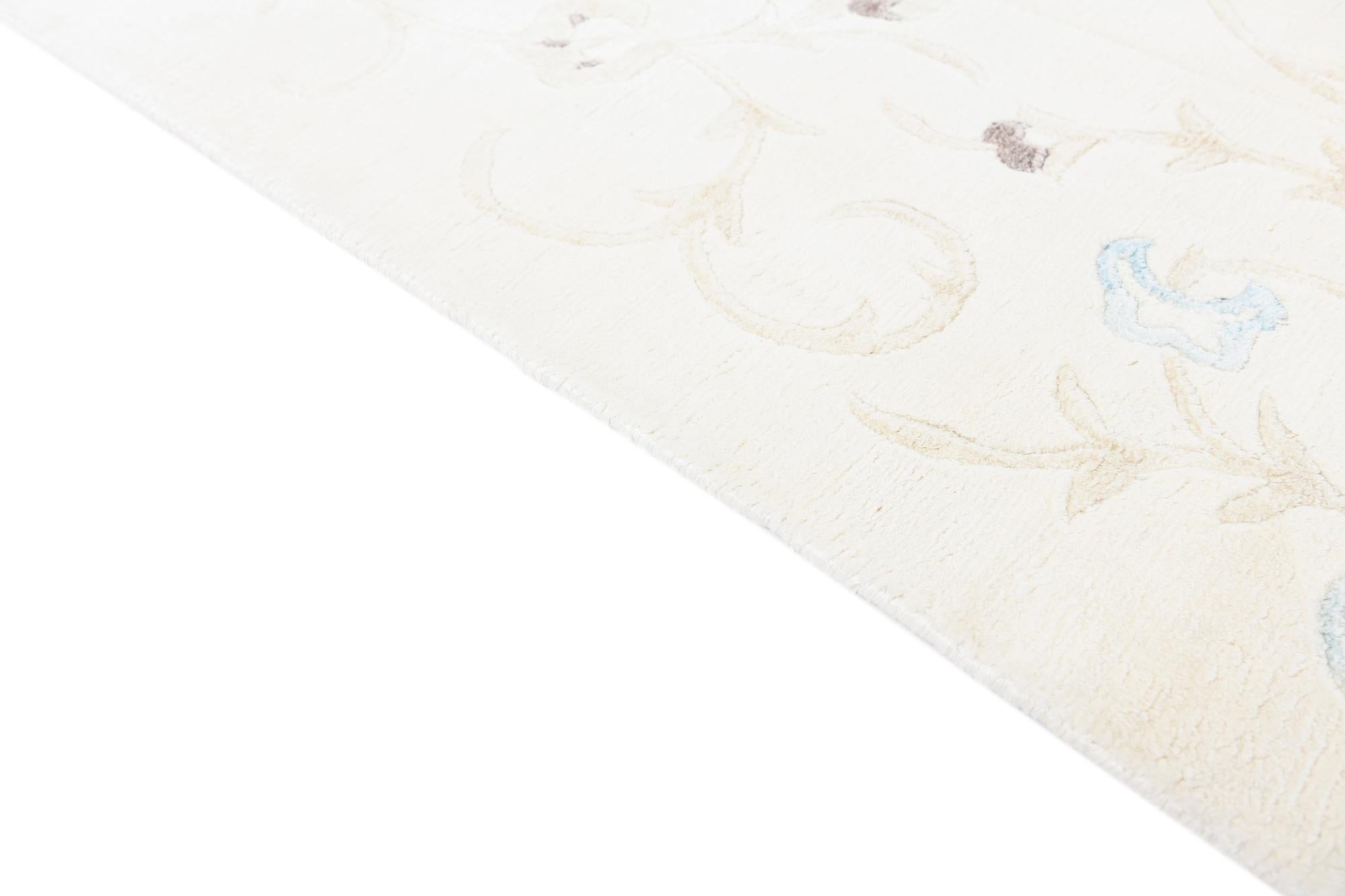 5' 7 x 7' 10 Hand Knotted Darya Wool Rug
