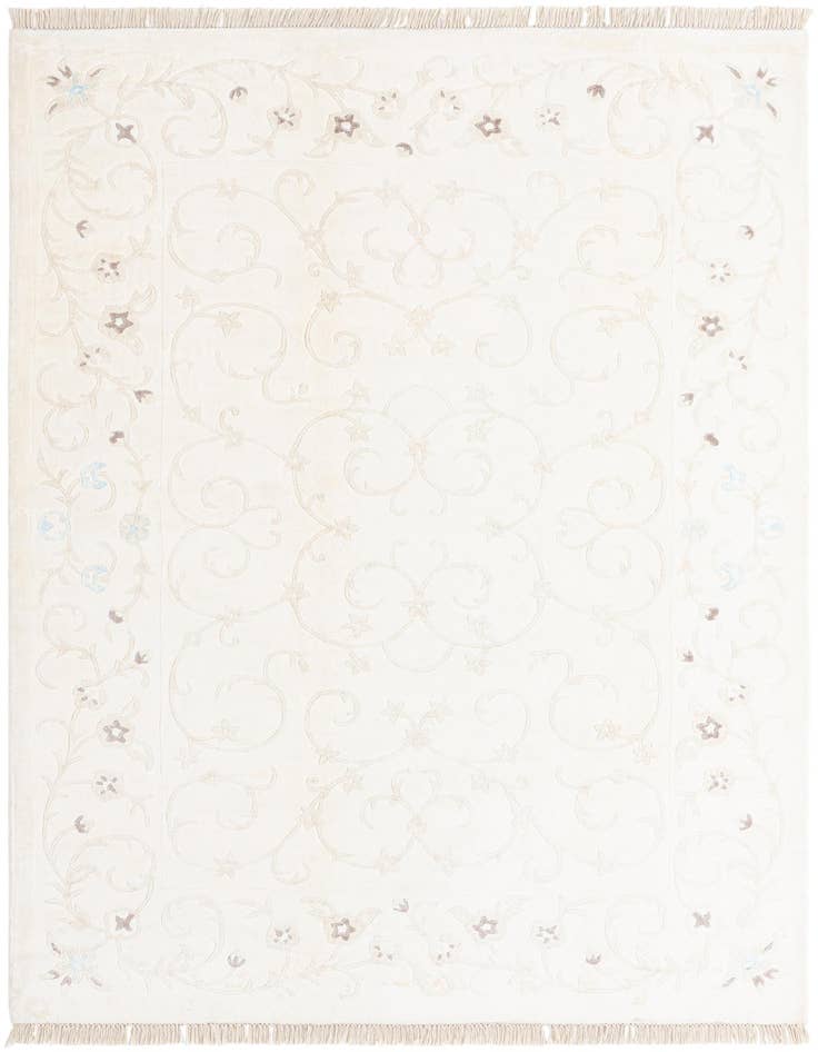 Detail image of 5' 7 x 7' 10 Hand Knotted Darya Wool Rug