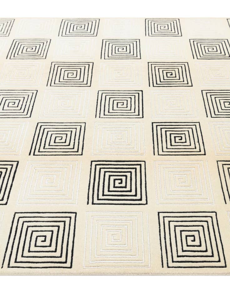 Detail image of 5' 7 x 8'  Hand Knotted Darya Wool Rug