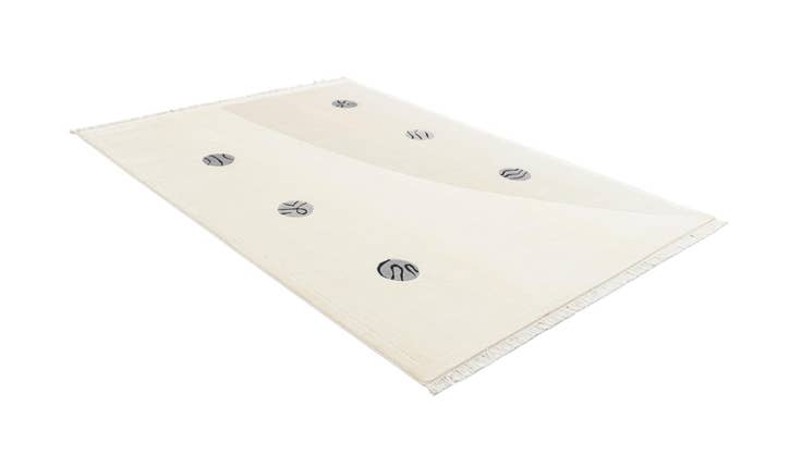 Detail image of 5' 6 x 7' 10 Hand Knotted Darya Wool Rug