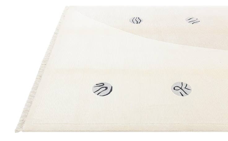 Detail image of 5' 6 x 7' 10 Hand Knotted Darya Wool Rug