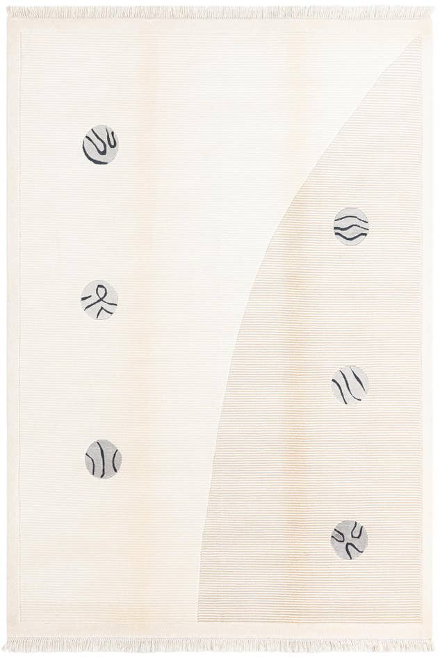 Detail image of 5' 6 x 7' 10 Hand Knotted Darya Wool Rug