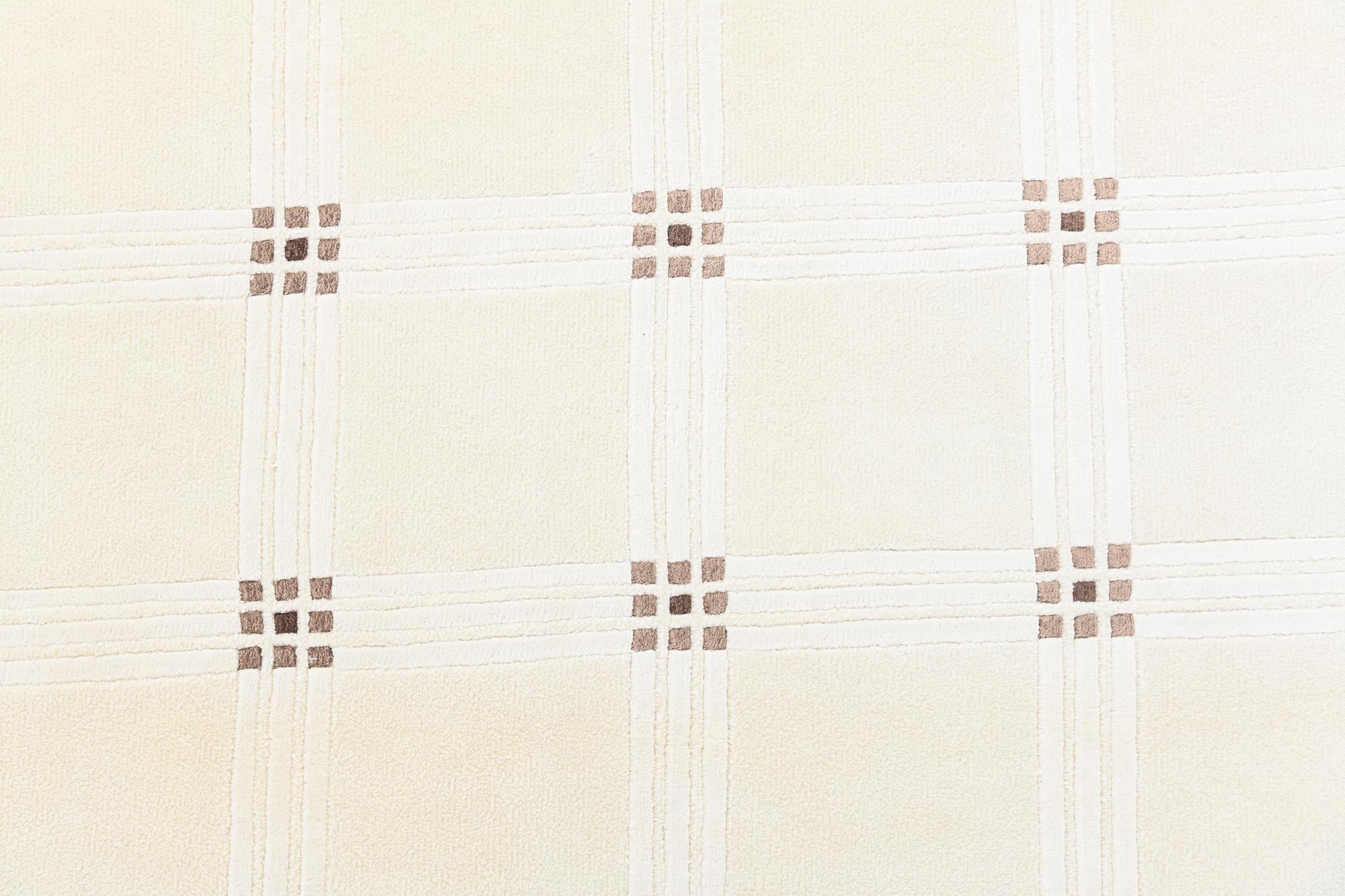 5' 8 x 8' Hand Knotted Darya Wool Rug
