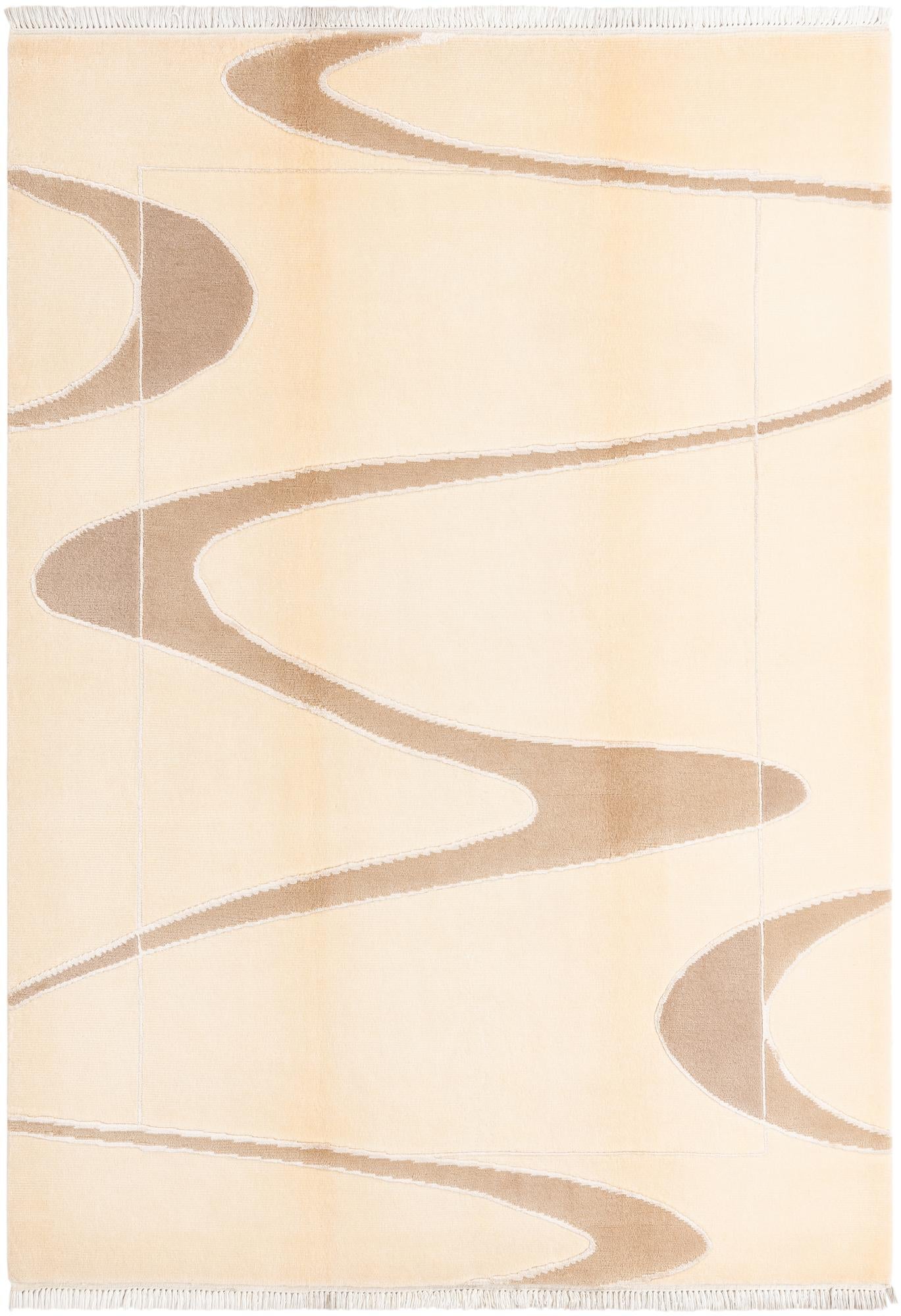 5' 8 x 8' Hand Knotted Darya Wool Rug