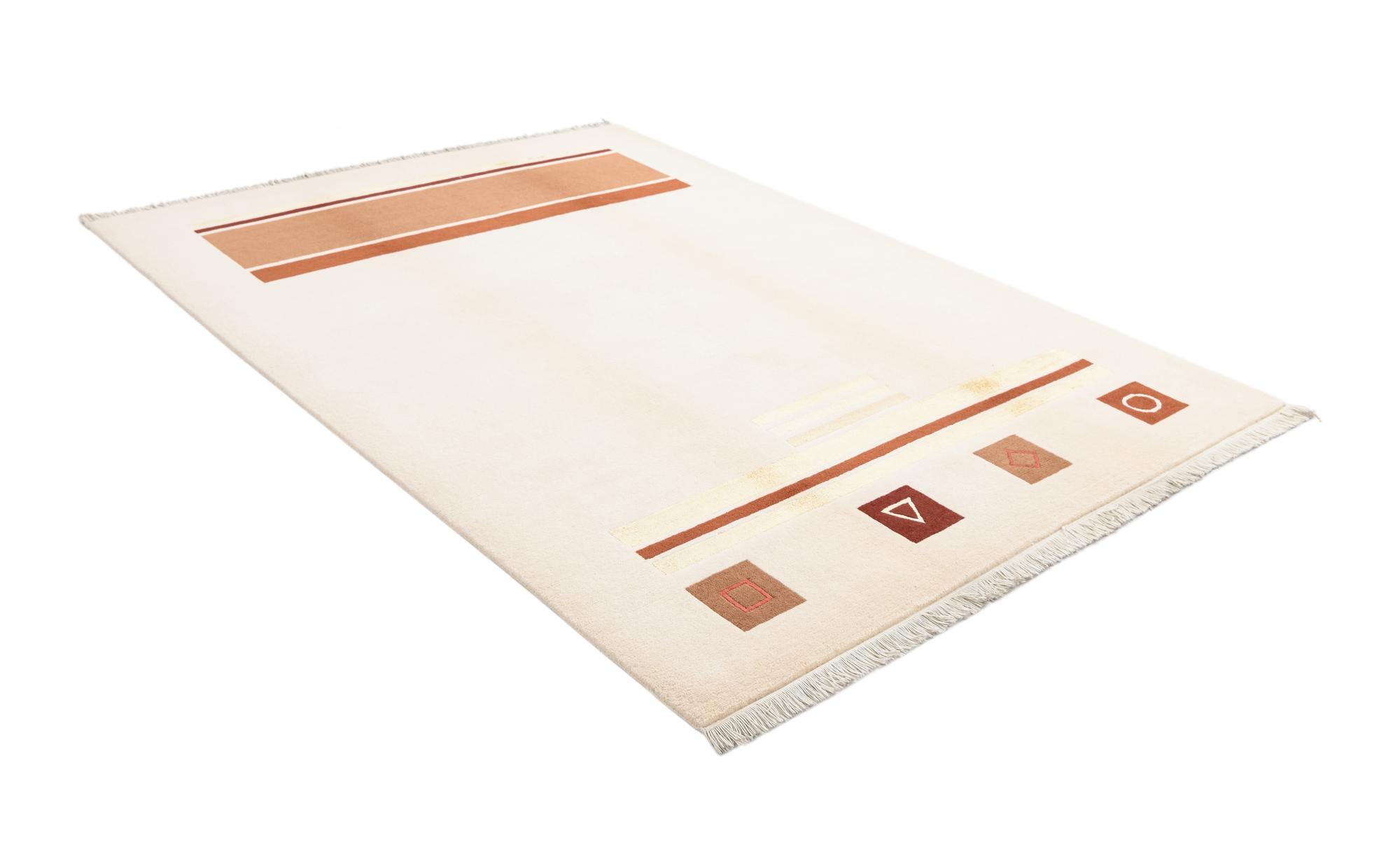 5' 8 x 7' 11 Hand Knotted Darya Wool Rug