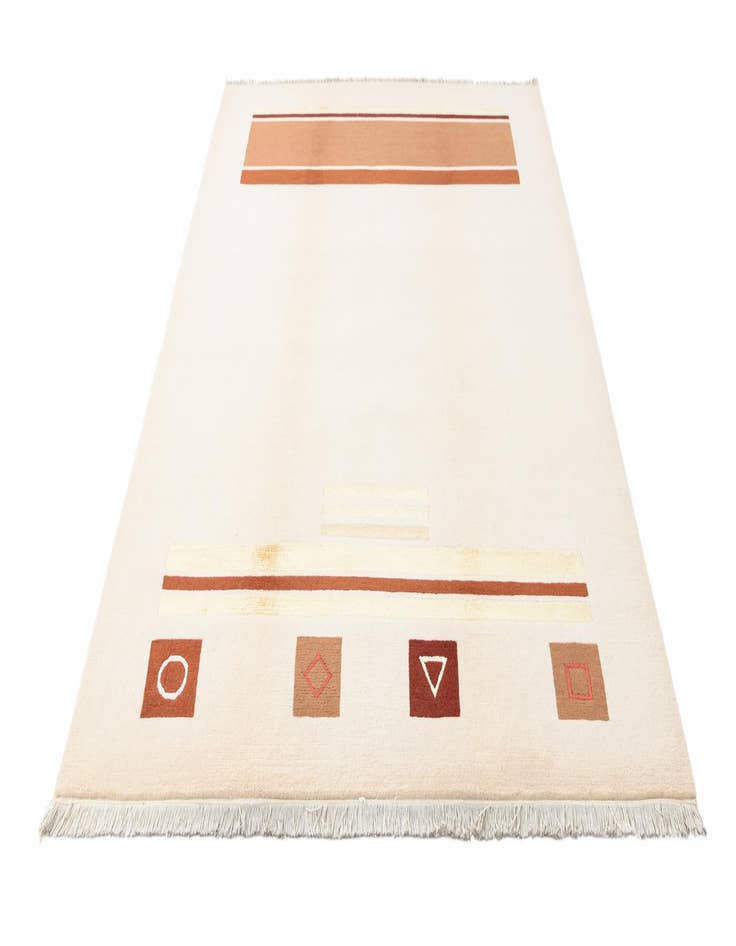 Detail image of 5' 8 x 7' 11  Hand Knotted Darya Wool Rug