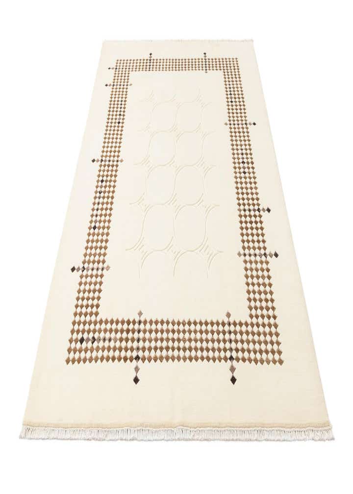 5' 7 x 7' 10 Hand Knotted Darya Wool Rug