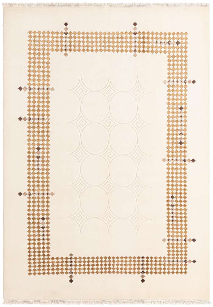 5' 7 x 7' 10 Hand Knotted Darya Wool Rug