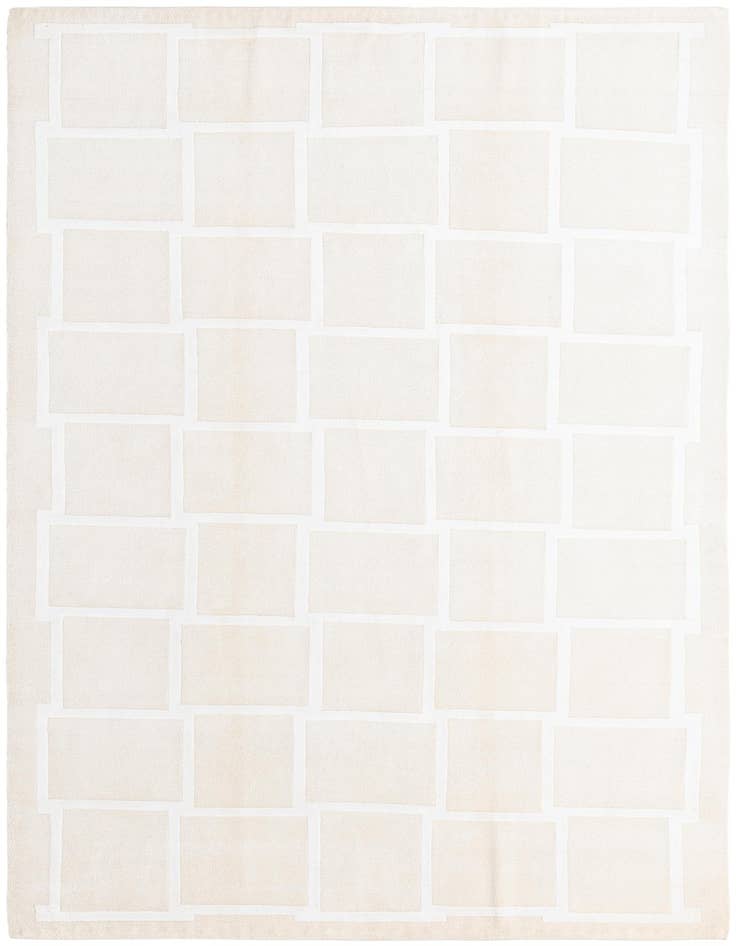 Detail image of 5' 9 x 8' Hand Knotted Darya Wool Rug