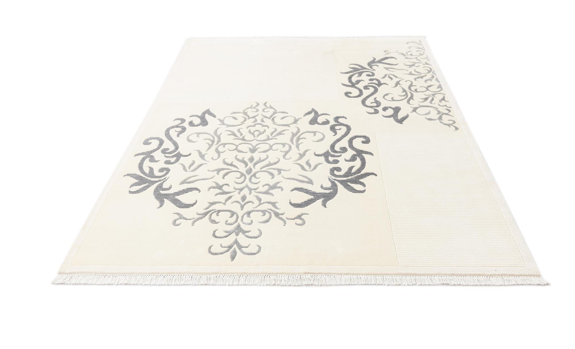 5' 7 x 7' 10 Hand Knotted Darya Wool Rug