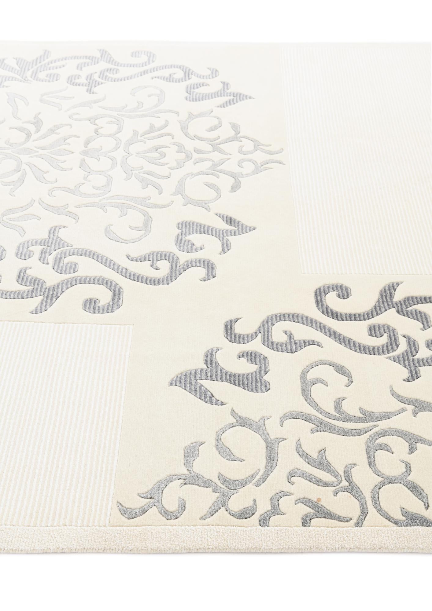 5' 7 x 7' 10 Hand Knotted Darya Wool Rug