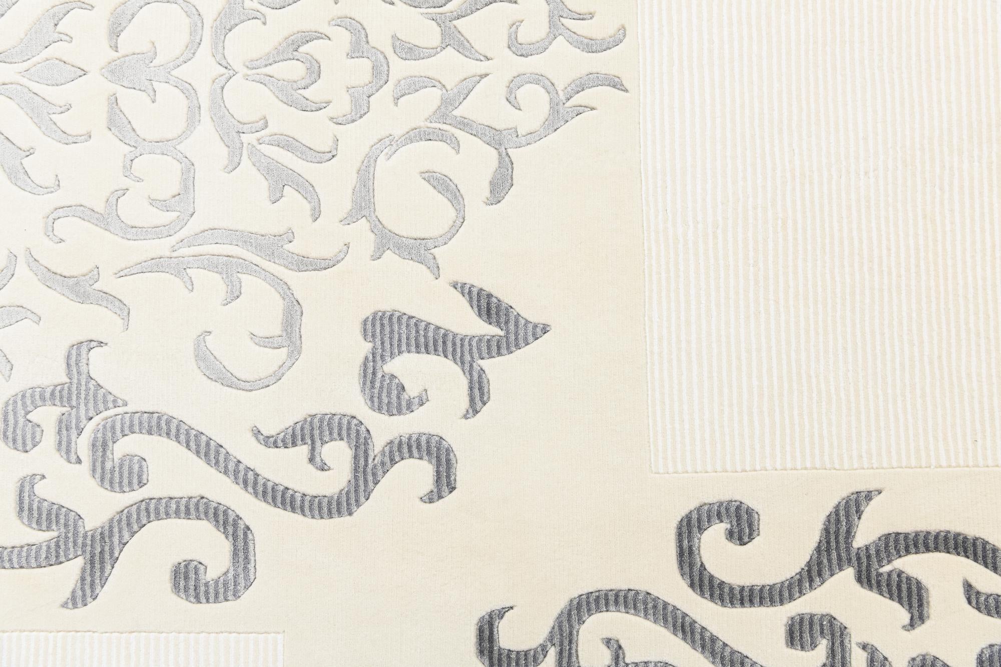 5' 7 x 7' 10 Hand Knotted Darya Wool Rug