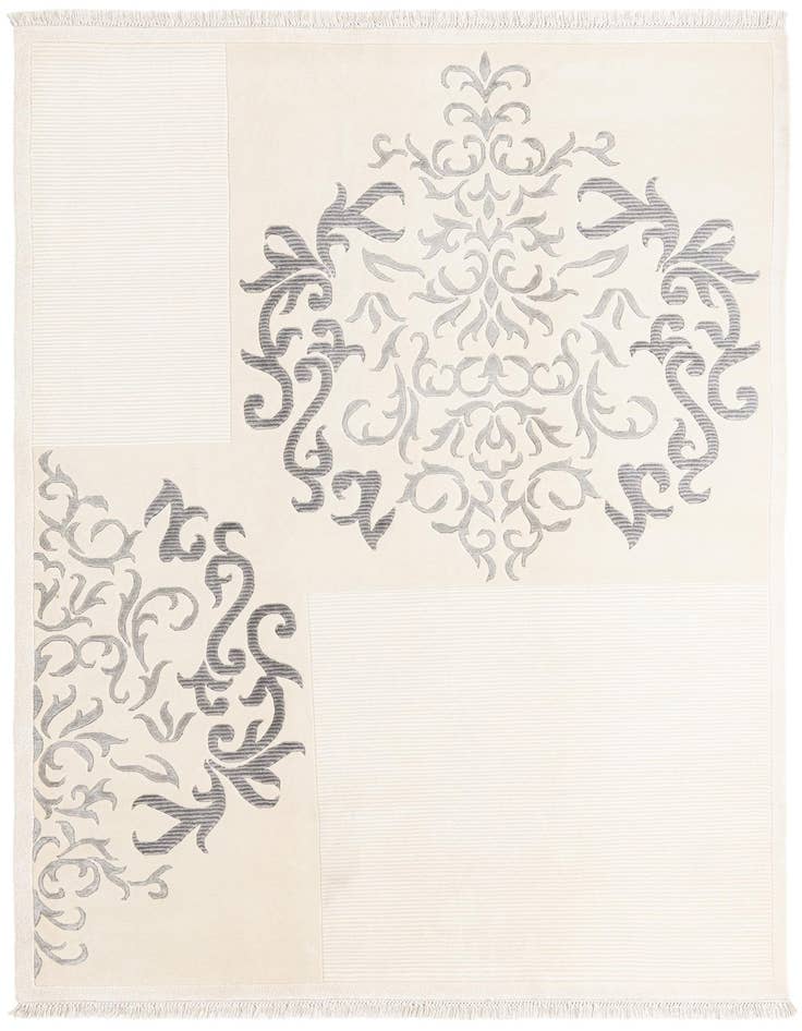 Detail image of 5' 7 x 7' 10 Hand Knotted Darya Wool Rug