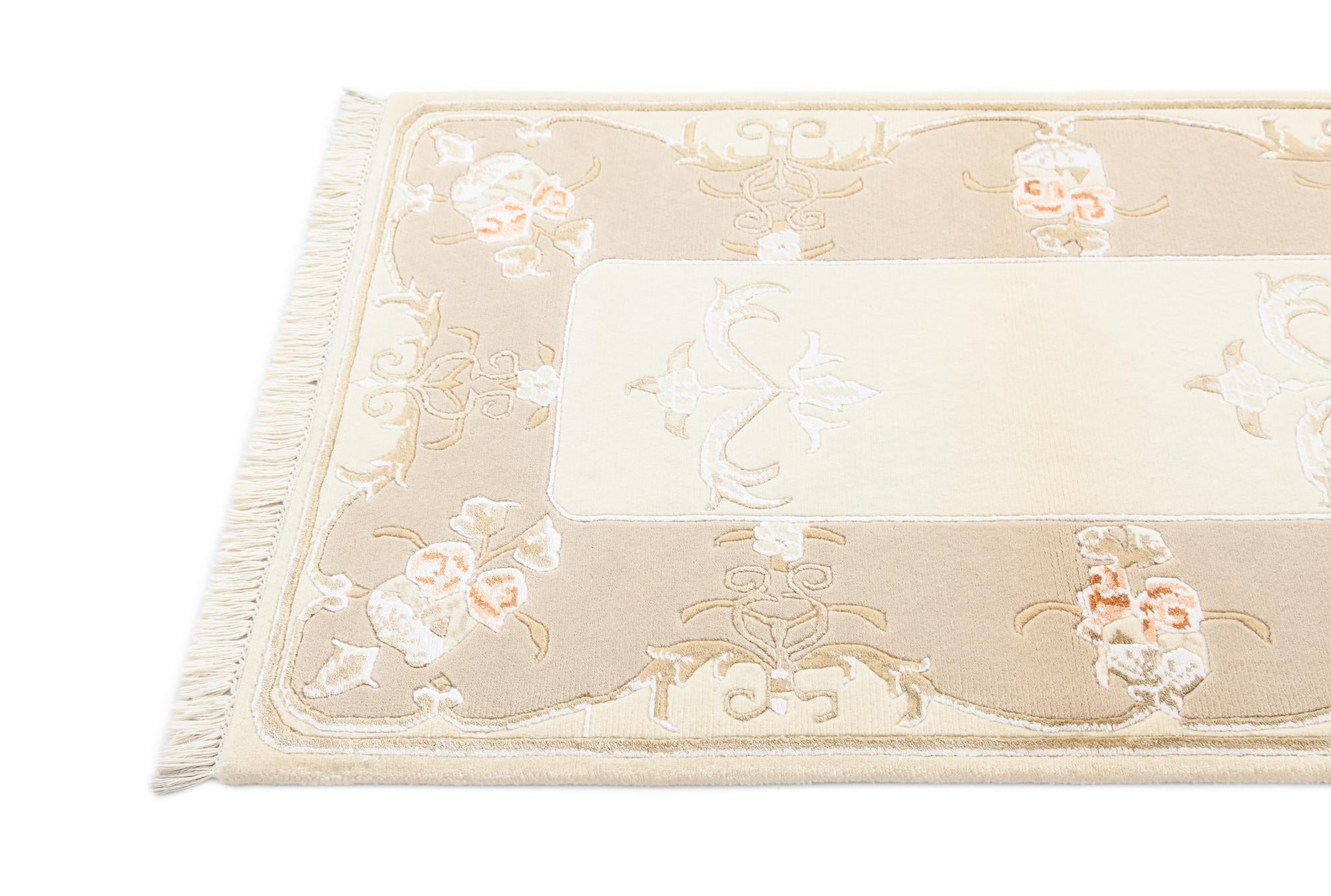2' 9 x 4' 9 Hand Knotted Darya Wool Rug