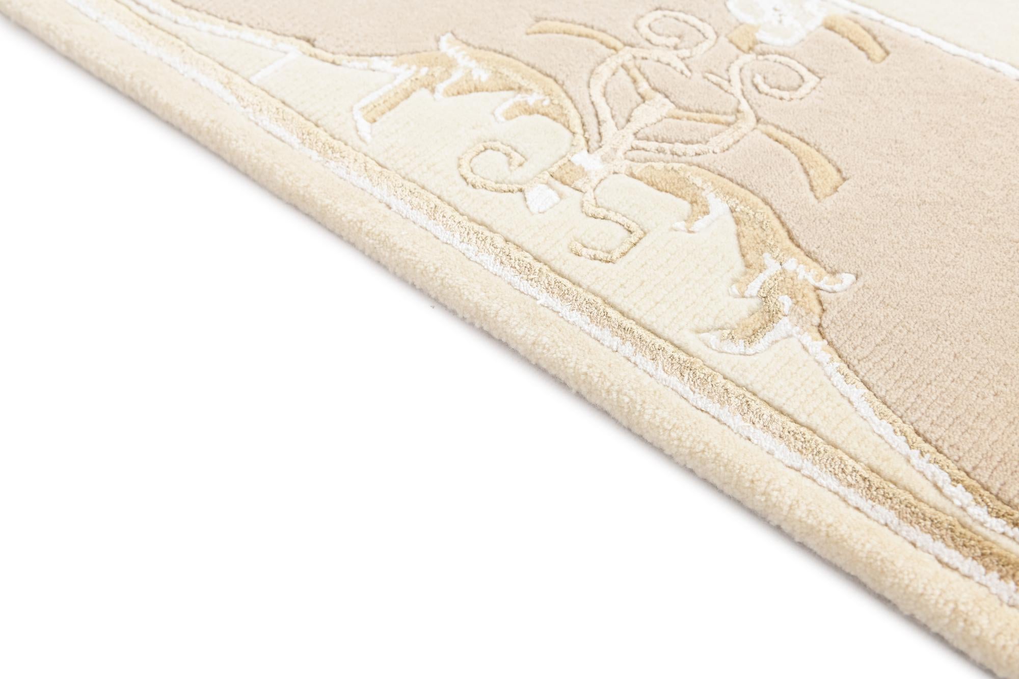 2' 9 x 4' 9 Hand Knotted Darya Wool Rug