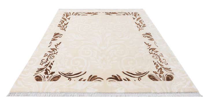 5' 8 x 8' Hand Knotted Darya Wool Rug