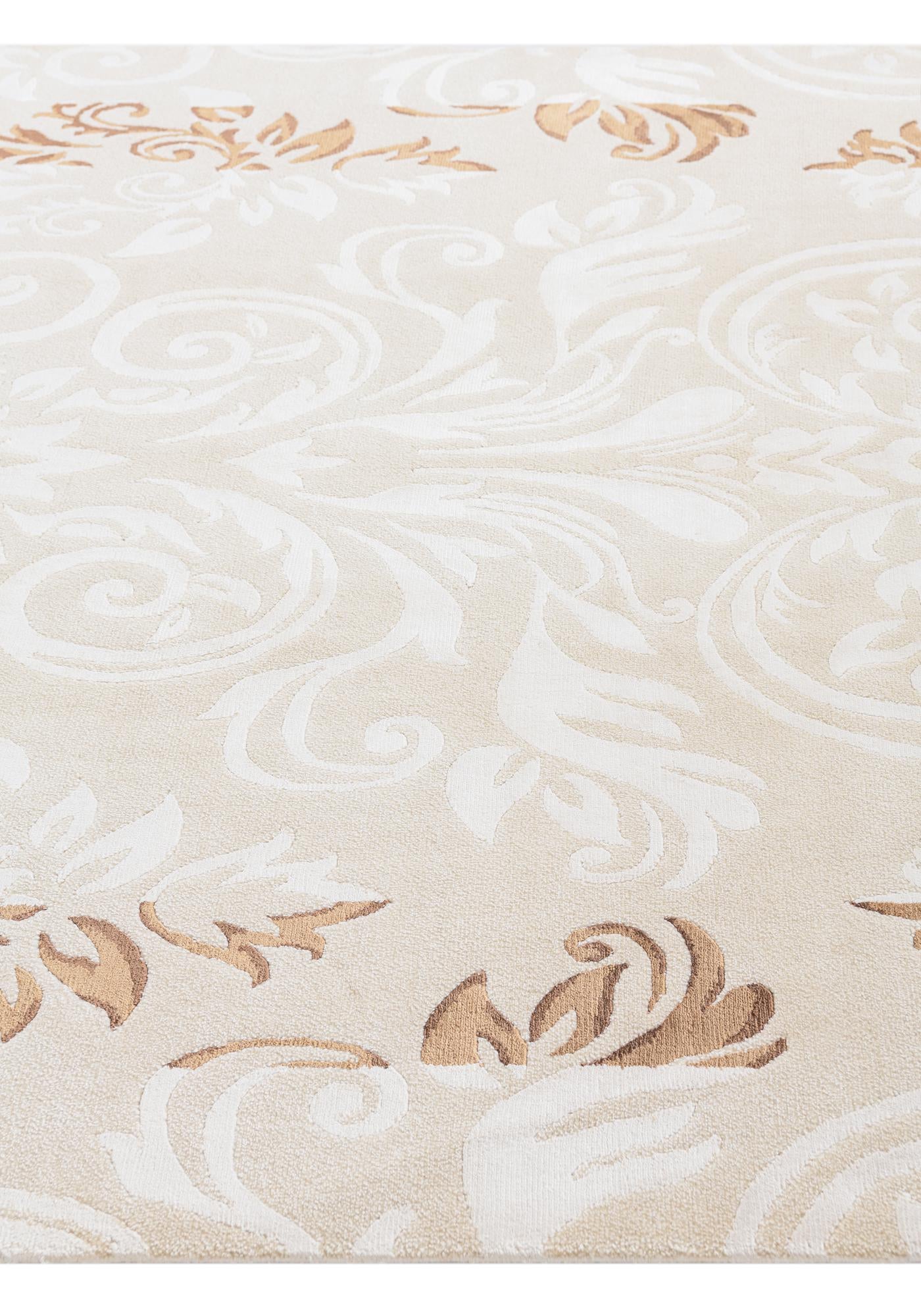 5' 8 x 8' Hand Knotted Darya Wool Rug