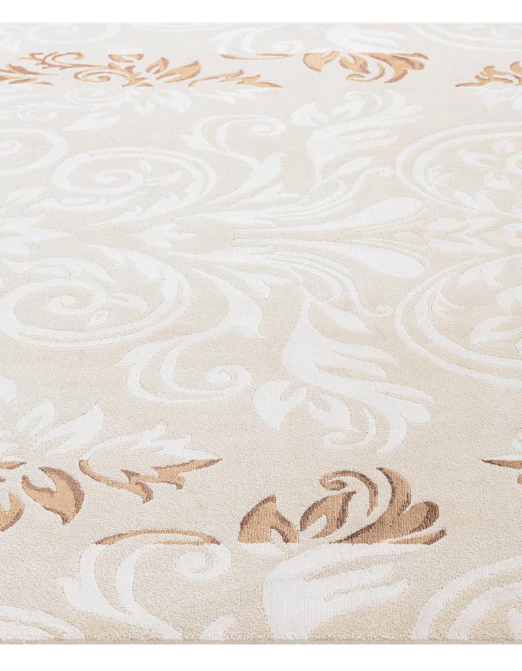 Detail image of 5' 8 x 8'  Hand Knotted Darya Wool Rug